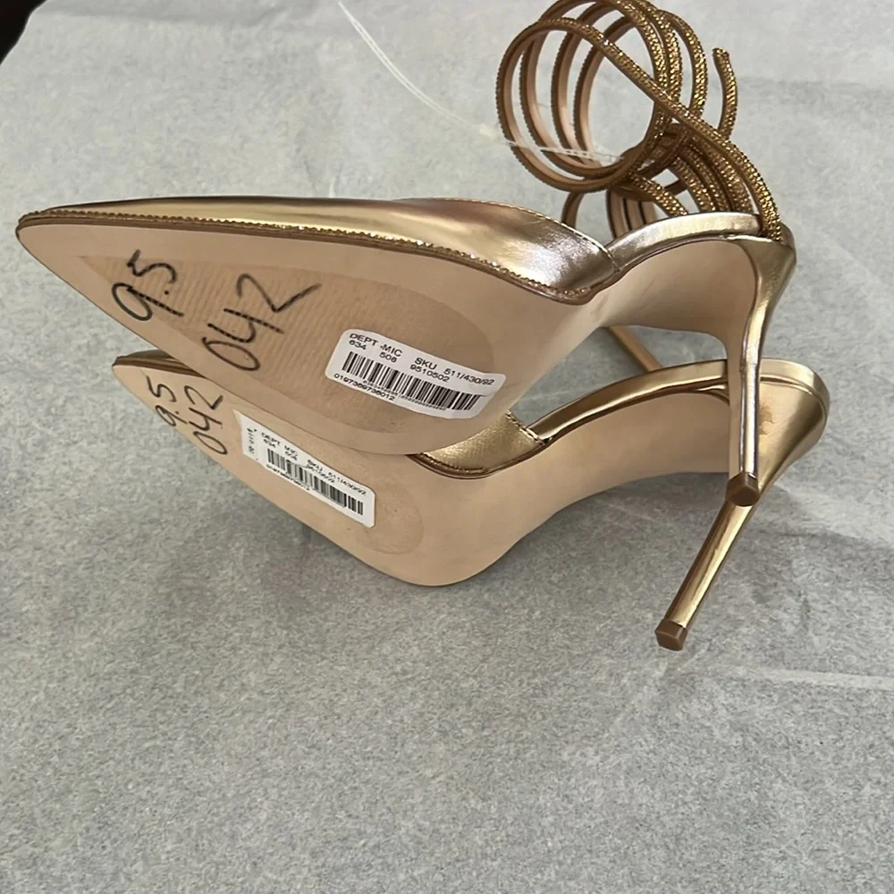 Steve Madden Emerson Metallic Rhinestone Dress Pumps - Picture 11 of 11